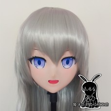 (RB2147)Full Head Quality Handmade Female/Girl Resin Japanese Anime Cartoon Character Ireina Cosplay Kigurumi Mask